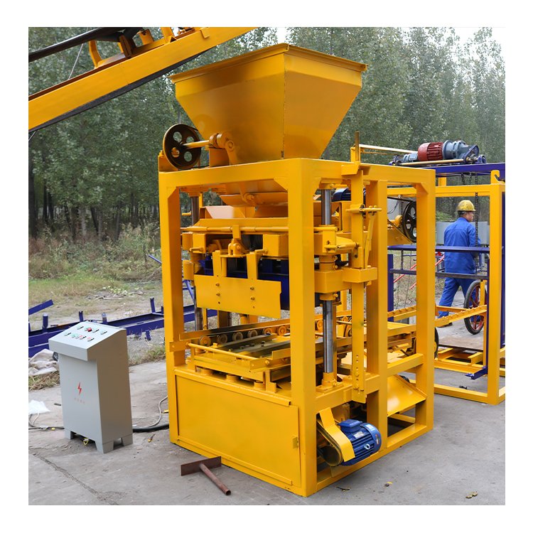 Automatic Concrete Block and Brick Making Machinery Easy to Use Manual