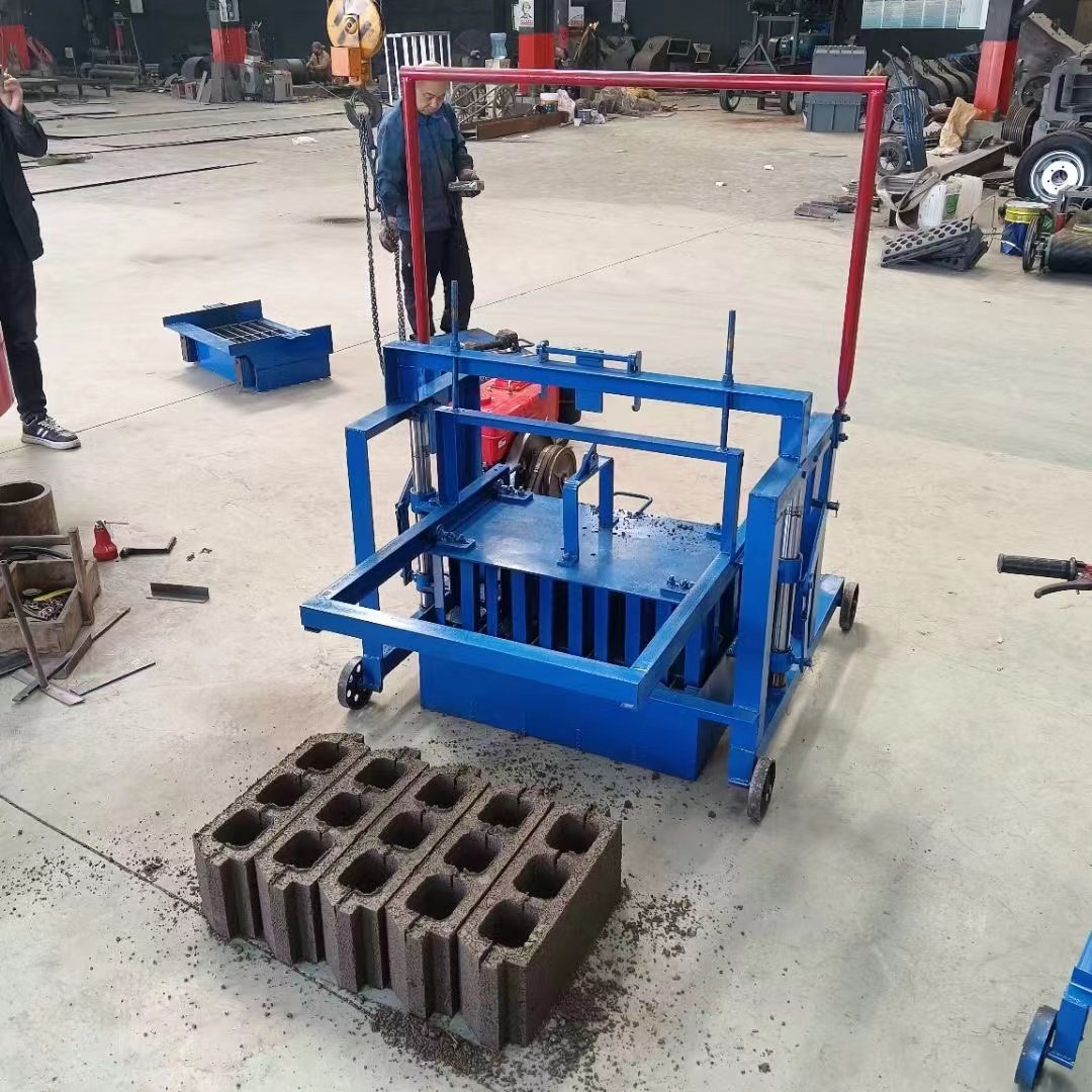 Diesel engine cylinder block and mobile fly ash brick making machine Diesel block making machine Automatic brick making machine