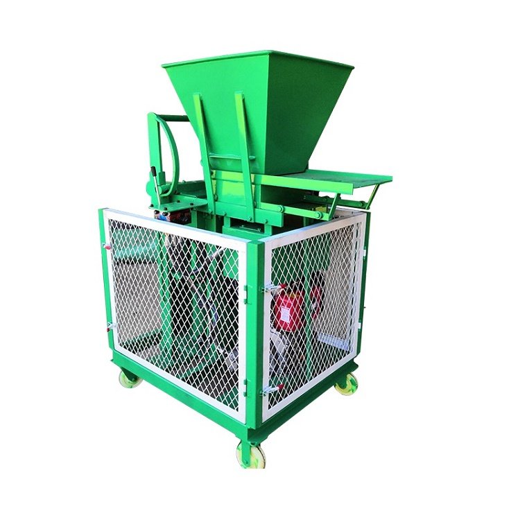 soil interlocking earth hydraulic press brick machine from china