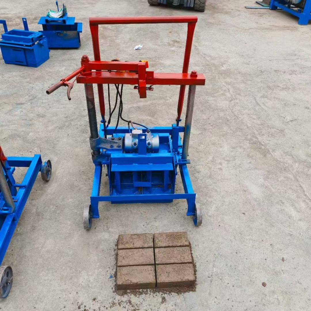 Small Portable Mobile Brick Laying Machinery Egg-laying Block Machine for Making Various Concrete Blocks
