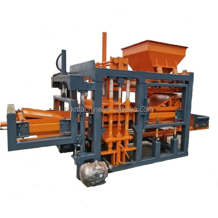 Hydraulic interlocking brick making machine QT4-15 hydroform interlocking brick machine