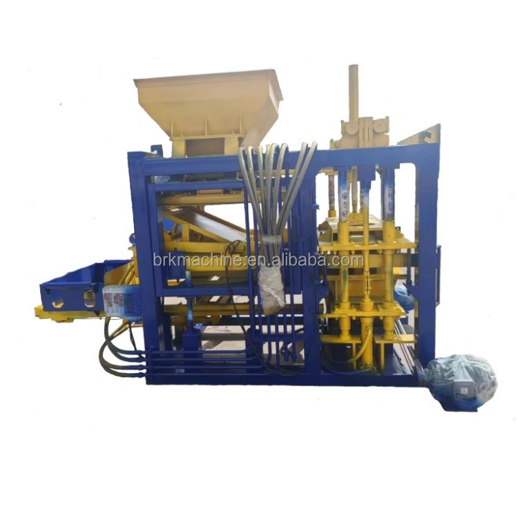 Hydraulic interlocking brick making machine QT4-15 hydroform interlocking brick machine