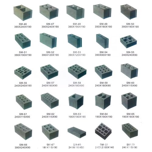Mobile Automatic Hydraulic Price Paver Cement Concrete Hollow Brick Block Making Machine