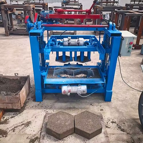 Mobile Automatic Hydraulic Price Paver Cement Concrete Hollow Brick Block Making Machine