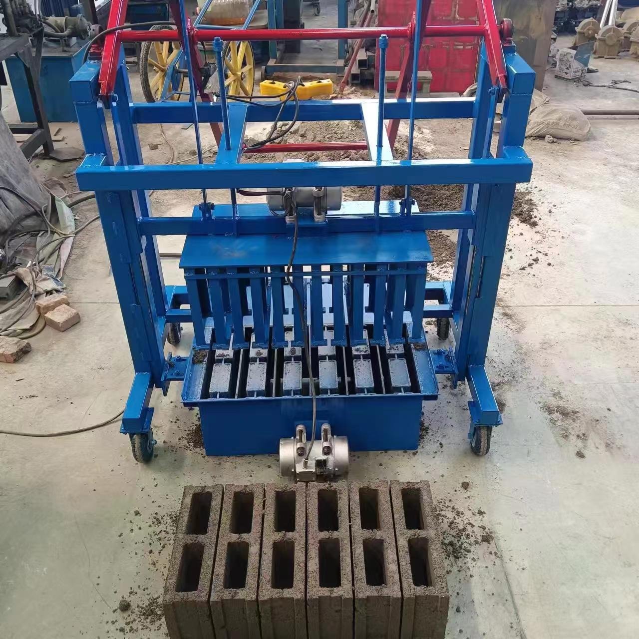 Direct Push Mobile Brick Making Machine Hollow Block Making Machine Cement Block Making Machine
