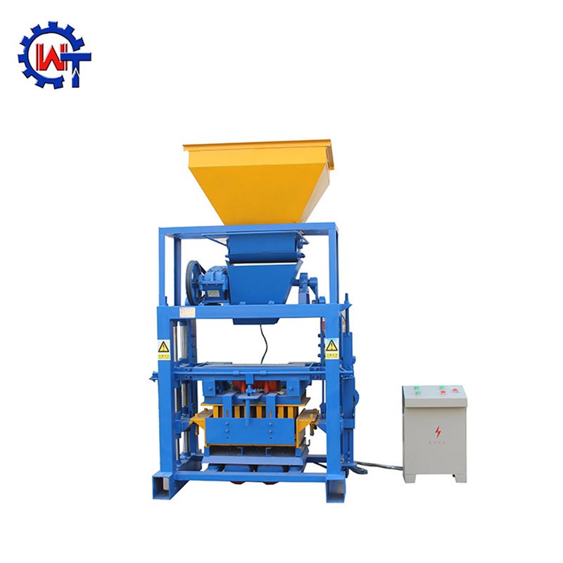 QT40-1 Small Manual Concrete Cement Block Making Machine Hollow Solid Brick Making Machine
