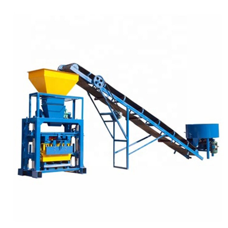 QT40-1 Small Manual Concrete Cement Block Making Machine Hollow Solid Brick Making Machine