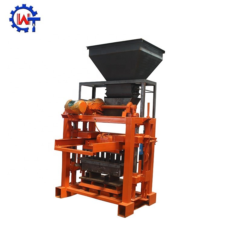QT40-1 Small Manual Concrete Cement Block Making Machine Hollow Solid Brick Making Machine