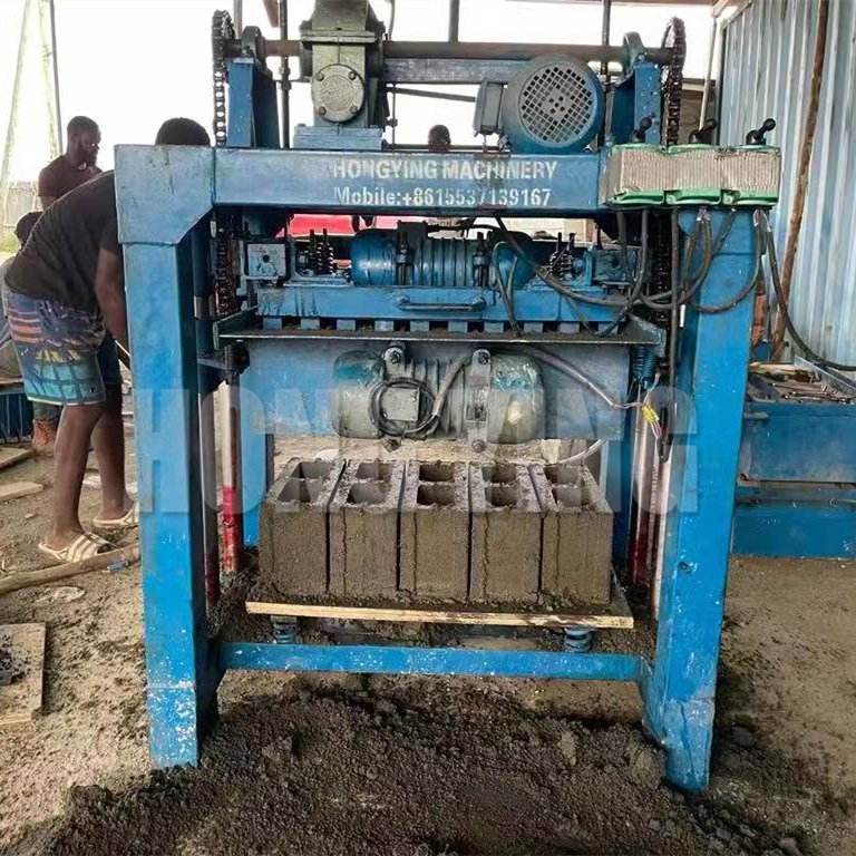 QMY4-35A Manual/Semi-Automatic/Fully-Automatic Concrete Brick Making Machine Xiaoyi Hongying Machinery Factory