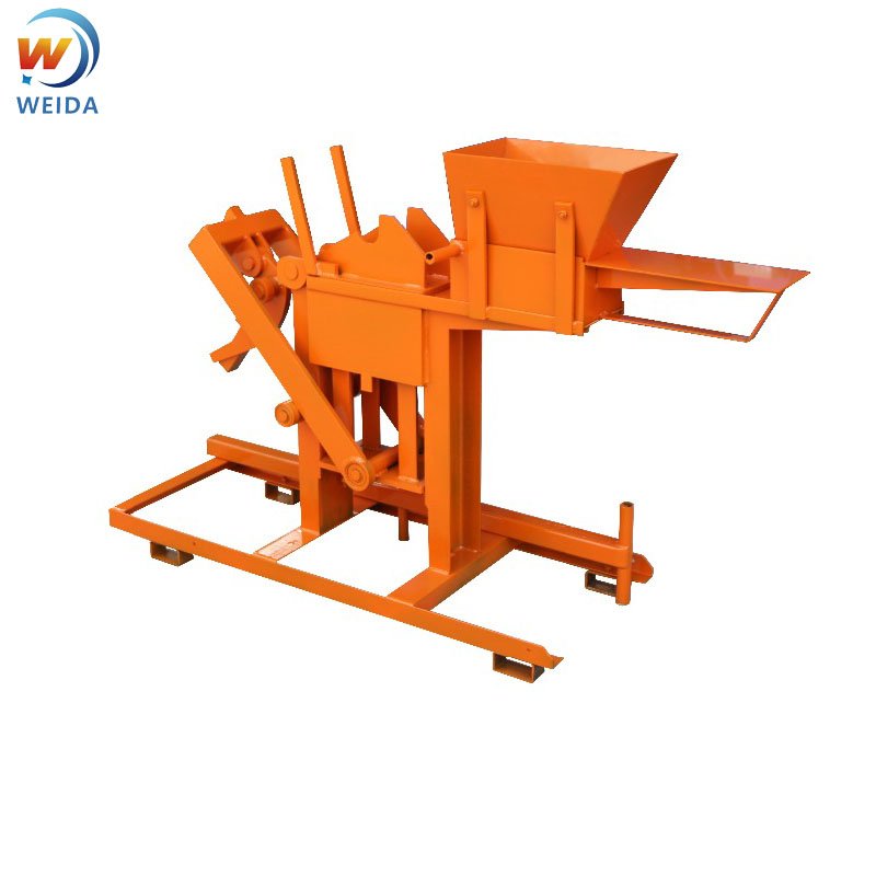 QMR2-40 Small Hand brick clay maker machine/Operated Press interlocking block Brick Making Machine price in Africa