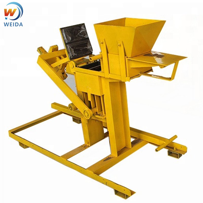 QMR2-40 Small Hand brick clay maker machine/Operated Press interlocking block Brick Making Machine price in Africa