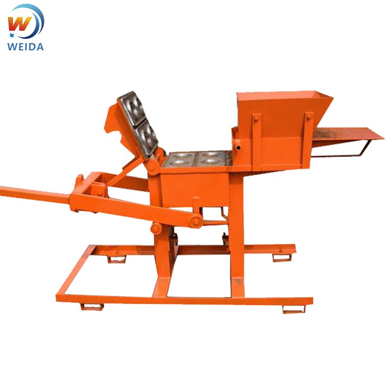 QMR2-40 Small Hand brick clay maker machine/Operated Press interlocking block Brick Making Machine price in Africa