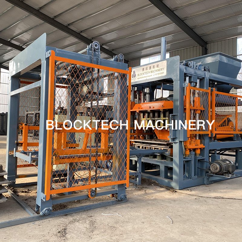 BLOCKTECH QT5-15 Fully Automatic Cement Based Concrete Block Machine Hollow and Paver Brick Making Machine