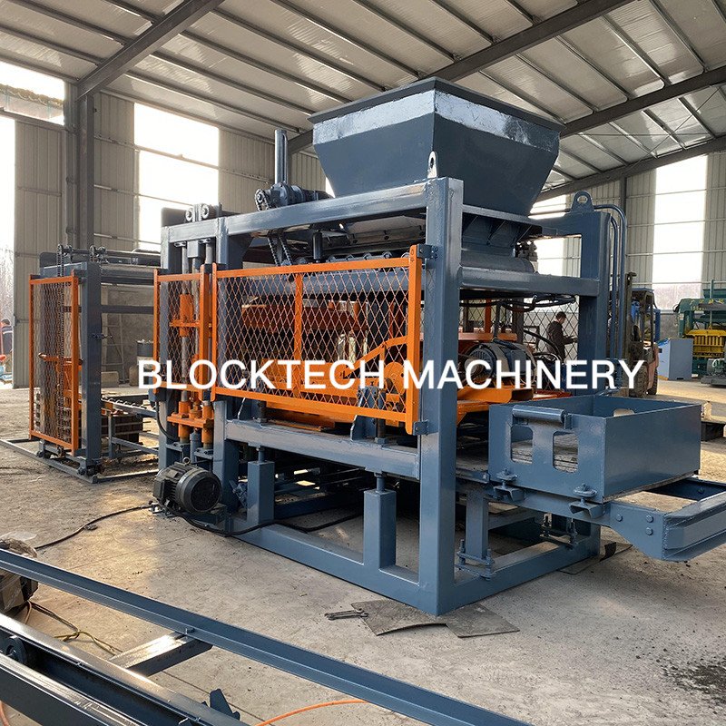 BLOCKTECH QT5-15 Fully Automatic Cement Based Concrete Block Machine Hollow and Paver Brick Making Machine