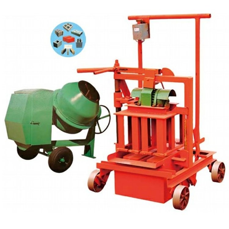 ZCJK QM40A Automatic Concrete Cement Brick Making Machine with Cheap Price