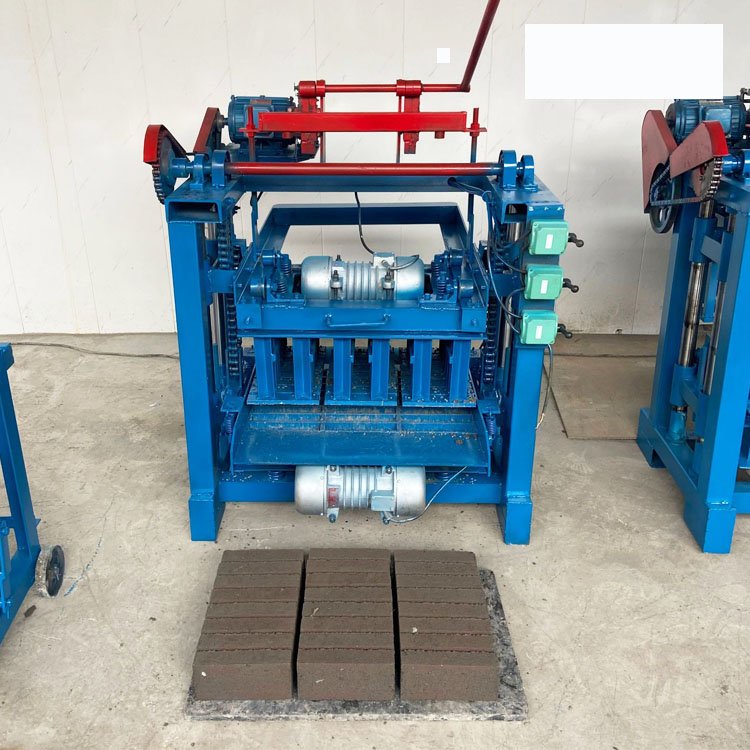 semi-automatic concrete cement block brick making machine for sale