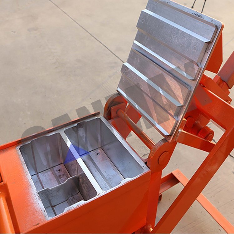 LG2-40 manual earth bricks making machine red mud brick making machine clay brick making machine