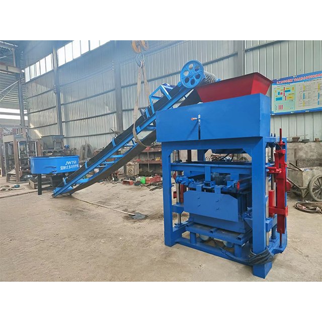 Small Clay Brick Maker Color Mold Customized Brick Making Machine