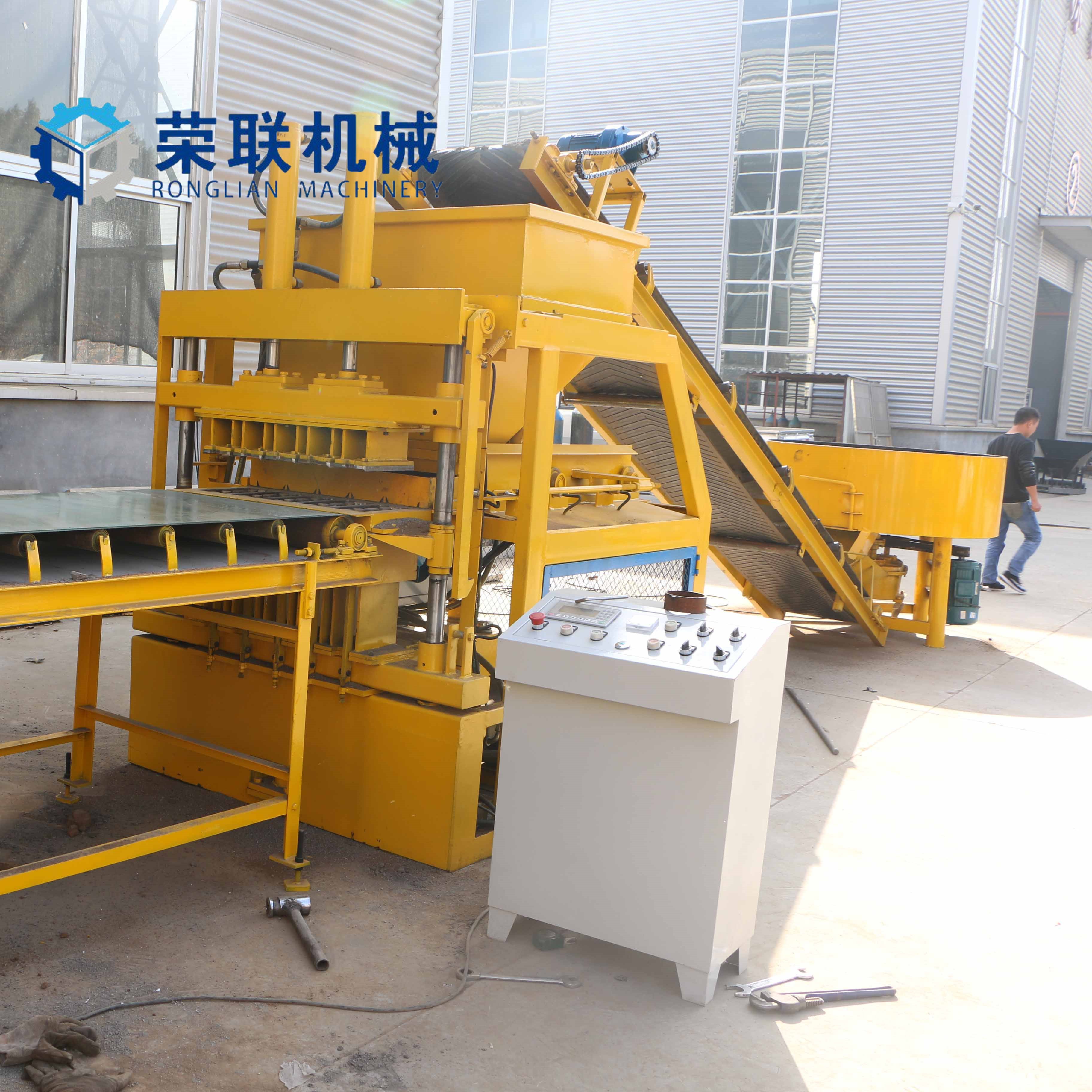 High Productivity RL5-10 Clay Chain Brick Making Machine for Sale