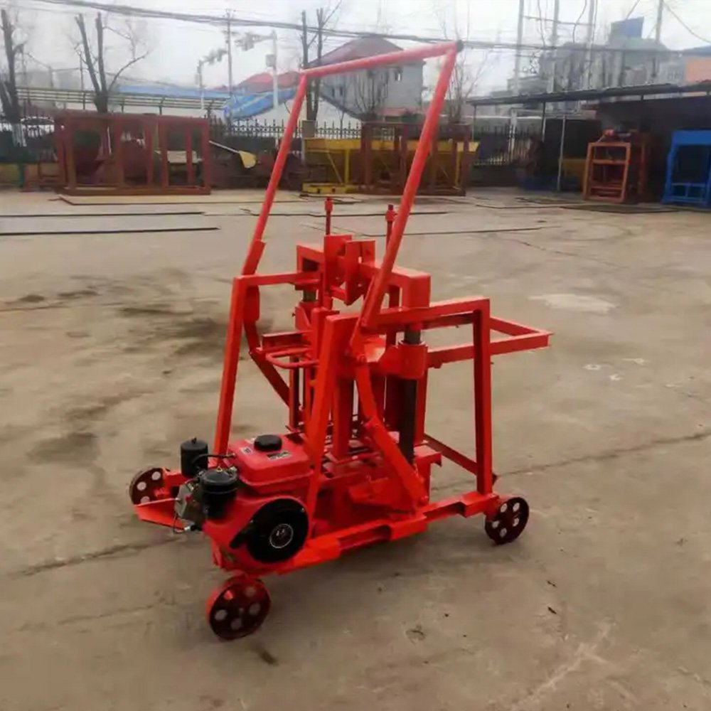 Diesel egg laying concrete block machine price interlocking Manual Brick Making machine Machinery