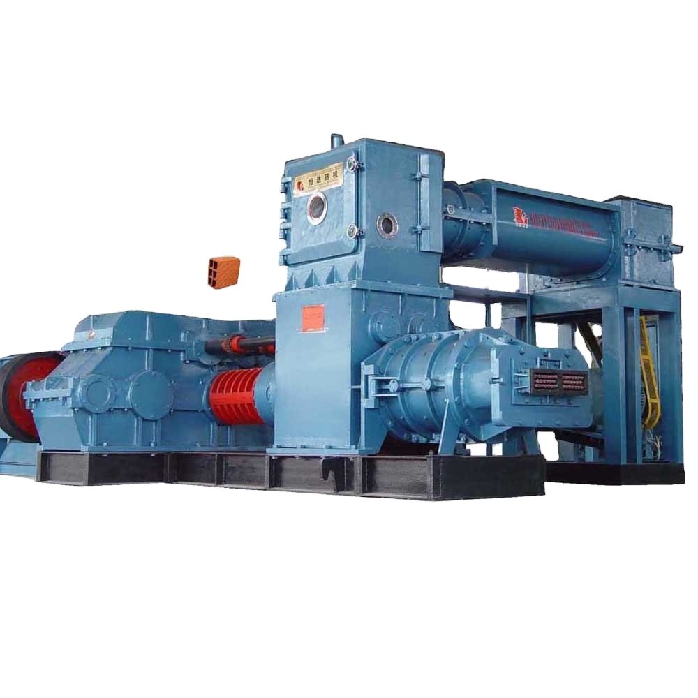 High output red soil brick making machine/vacuum extruder clay brick making machine