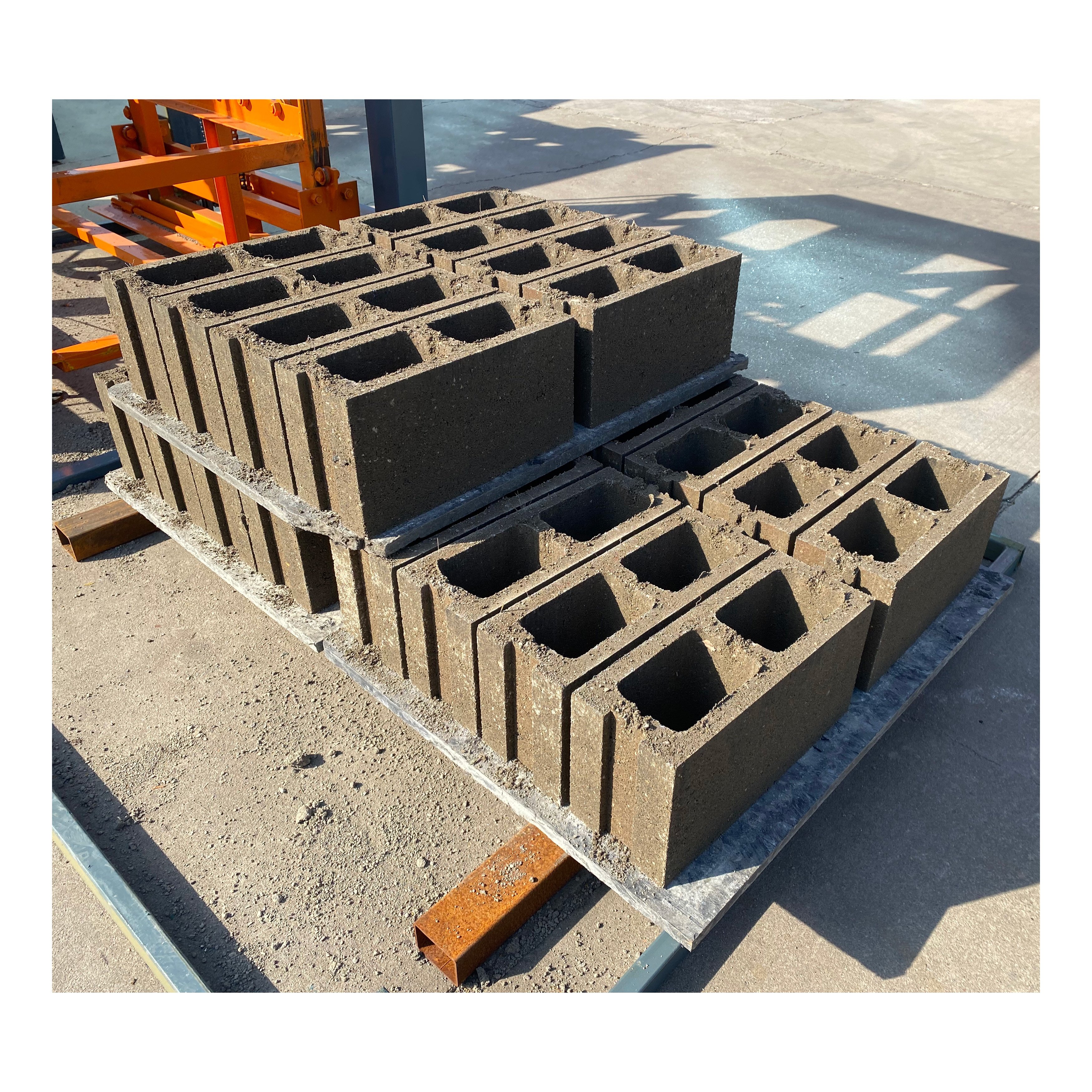 Aiwei QT6-15 Soil Brick Making Machine Price automatic block production line concrete block making machine price