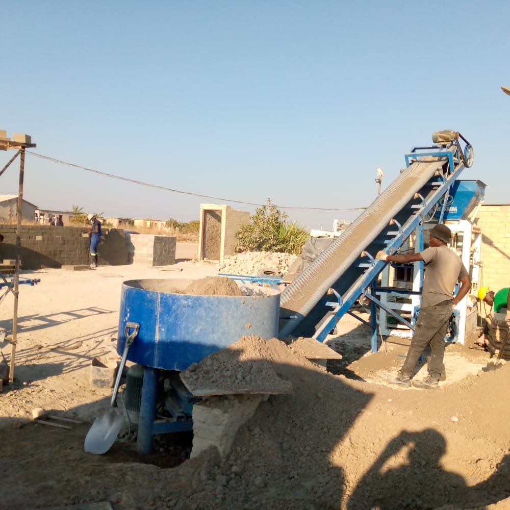 QT4-23A Concrete Block Machine Block Making Machine Ethiopia Automatic Cement Brick Machine for Sale