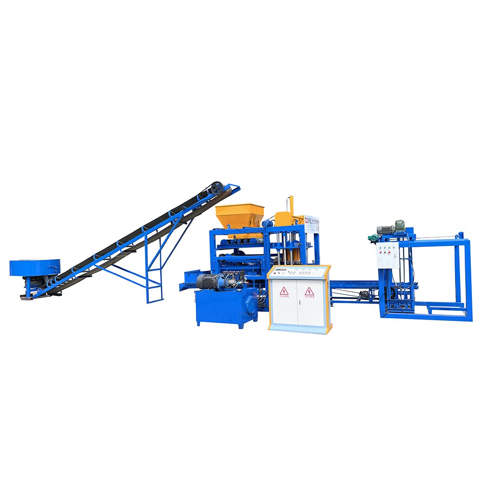 Automatic QT4-18 Hydraulic Brick Making Machine Hollow Block Machine for 4 6 8 Inch