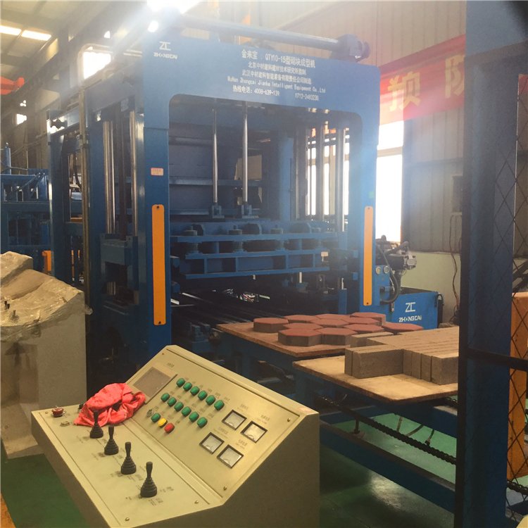 ZCJK QTY10-15 fully automatic concrete block making machine