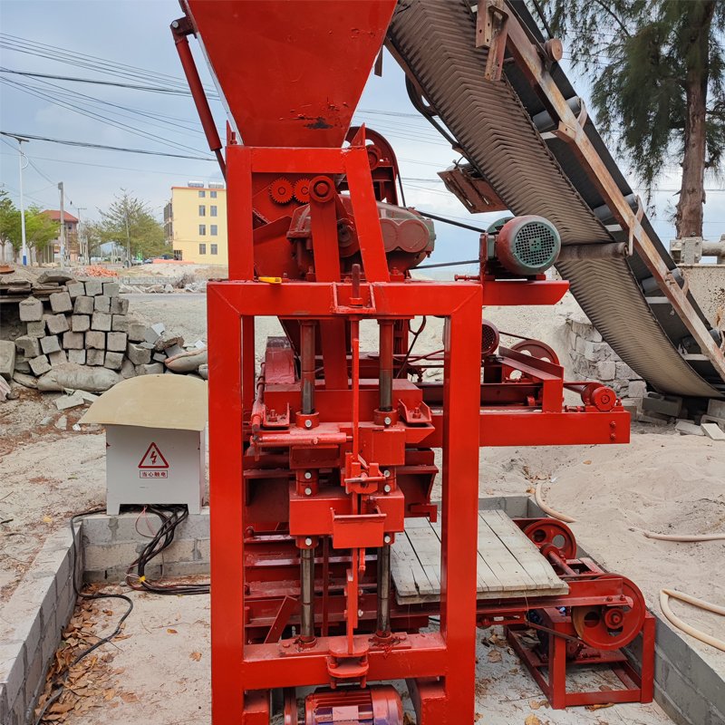 high quality qtj4-35 icf block making machine brick making machinery concrete block machine