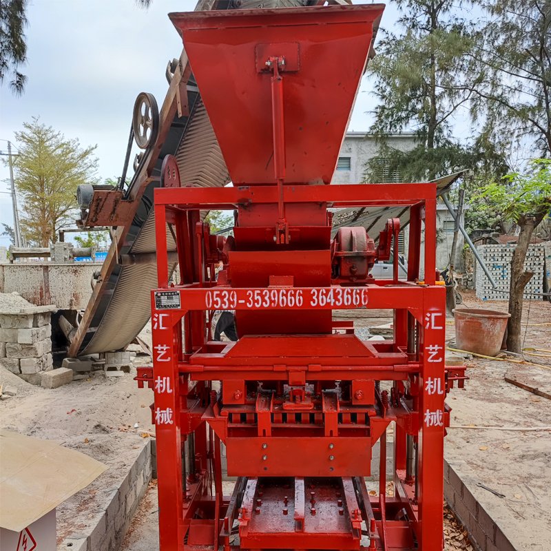 high quality qtj4-35 icf block making machine brick making machinery concrete block machine