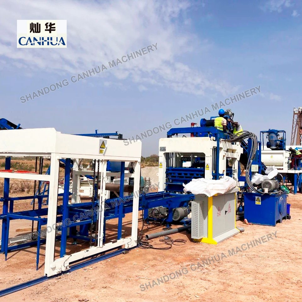 QT6-15 Multifunctional Fully Automatic Hydraulic PLC Control Concrete Cement Hollow Block Brick Making Machine for Sale