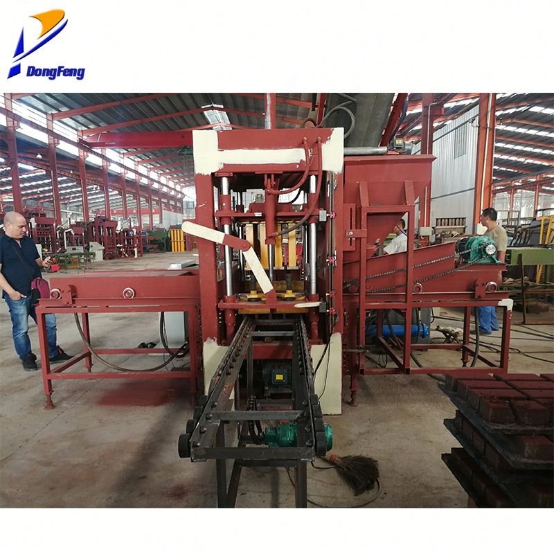 Cement Paving Stones Wall Block Making Machine De Fabrication De Parpaing