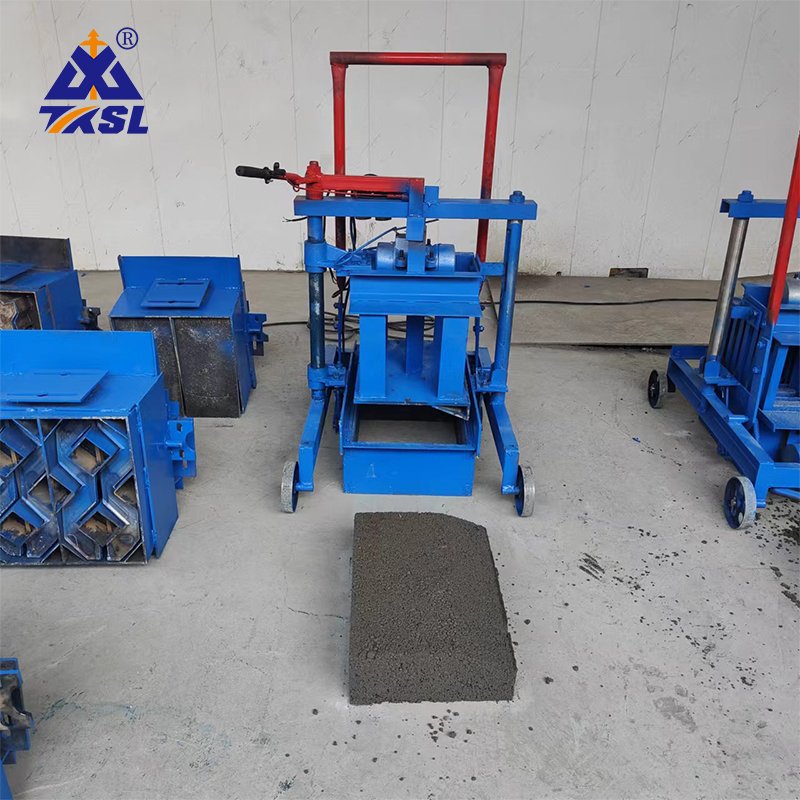 Egg Laying Small Manual Concrete Cement Block Brick Making Machine For Sale