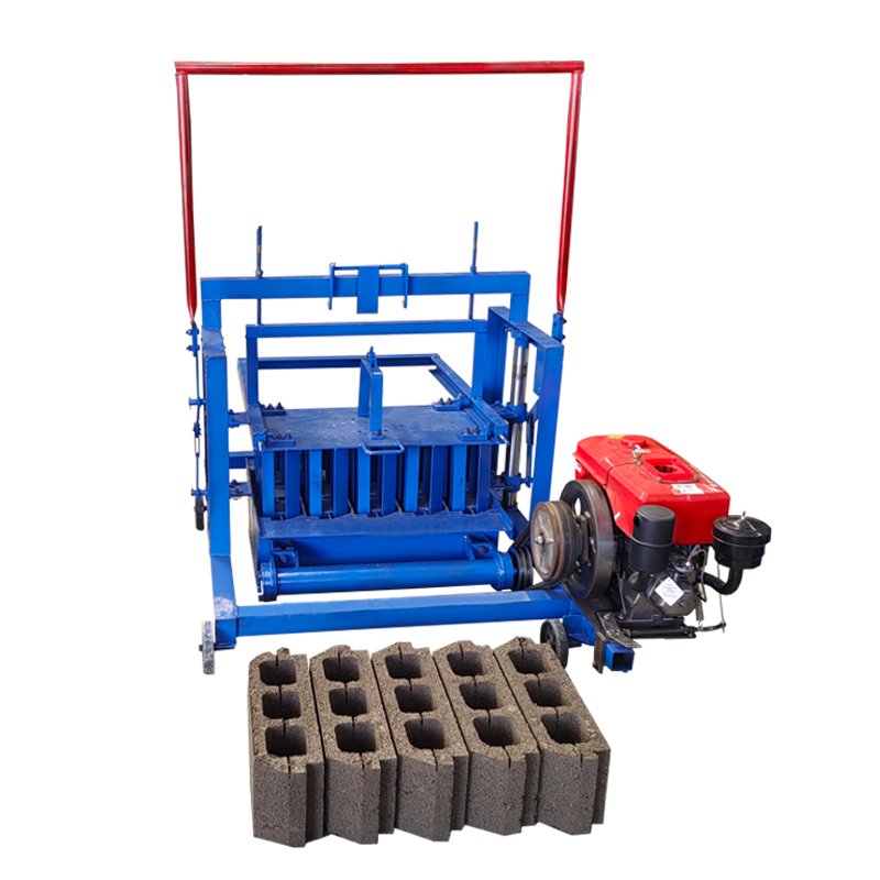 engine concrete block molding machine brick making machine for making bricks interlocking brick making machine