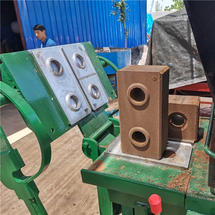 GL2-25 small clay mud soil earth interlocking bricks making machine for make interlock soil bricks