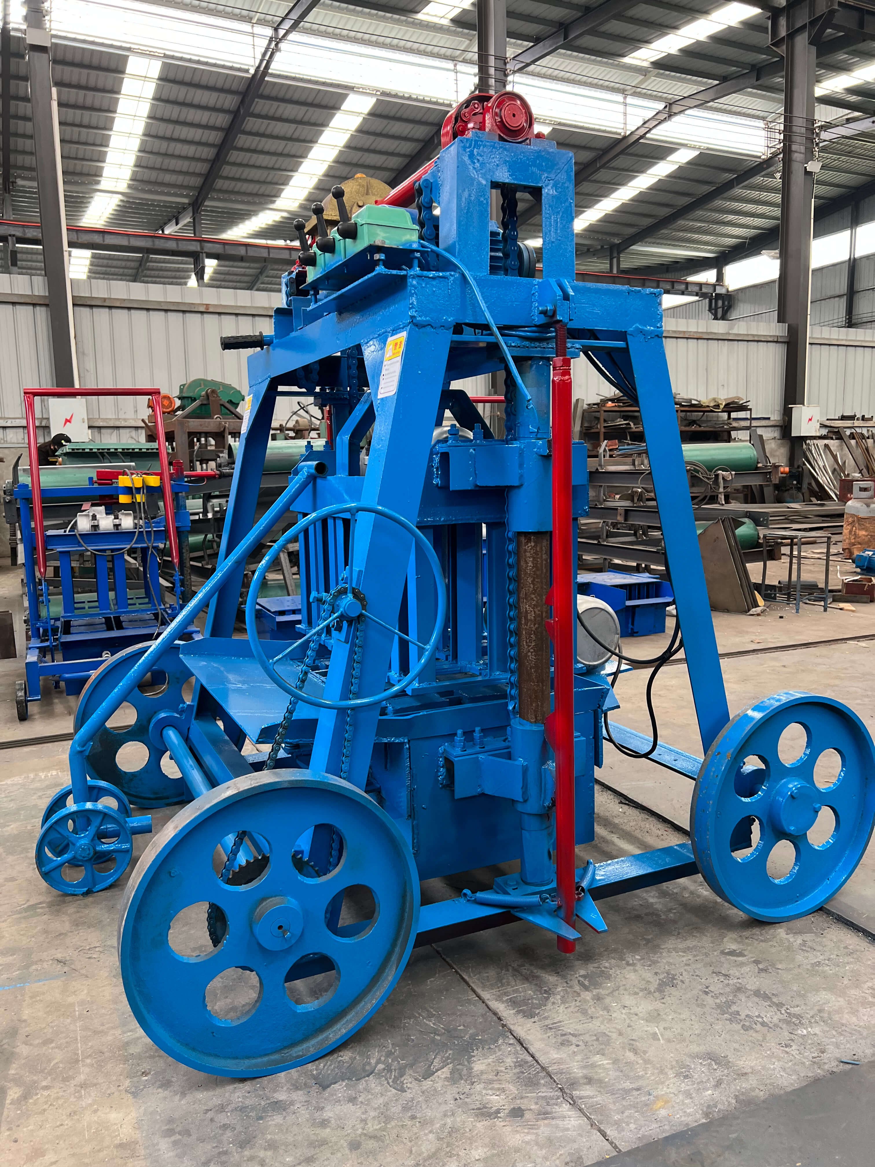 Automatic Clay Brick Making Machine Block Machine Making Automatic Mud Brick Making Machine