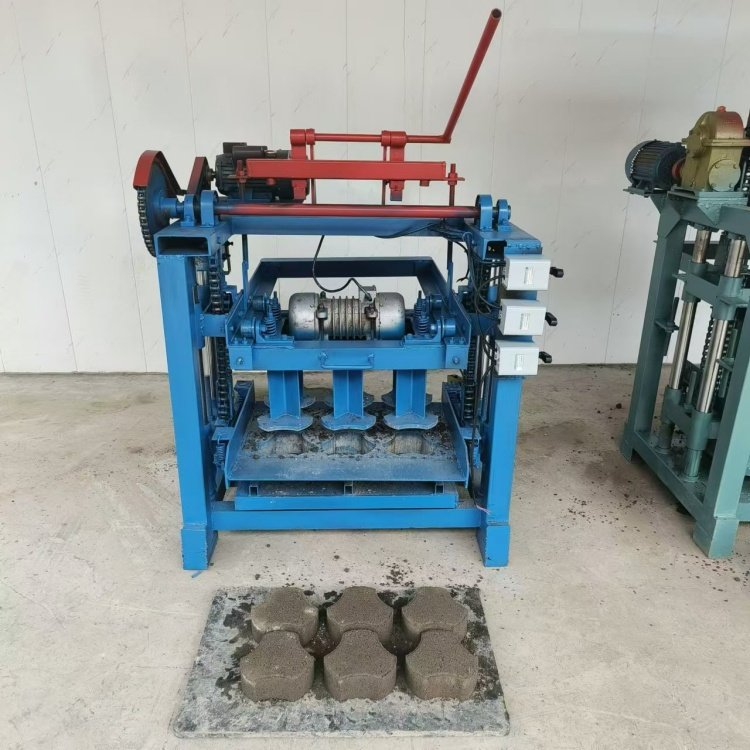4-35 Fully automatic cement hollow brick making machinery concrete block machine brick making machine