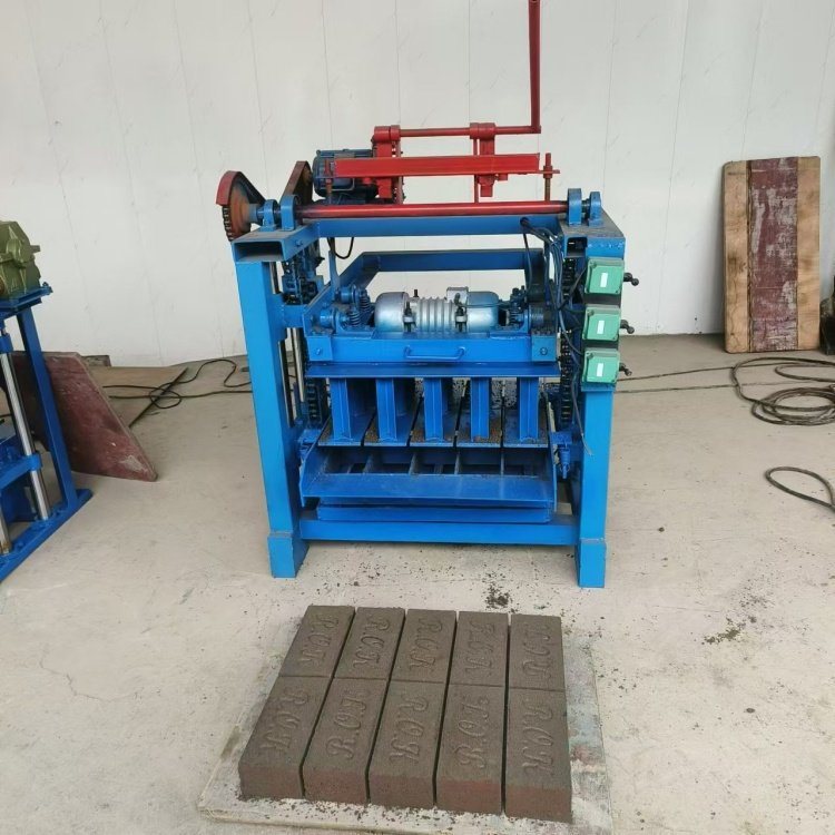 4-35 Fully automatic cement hollow brick making machinery concrete block machine brick making machine