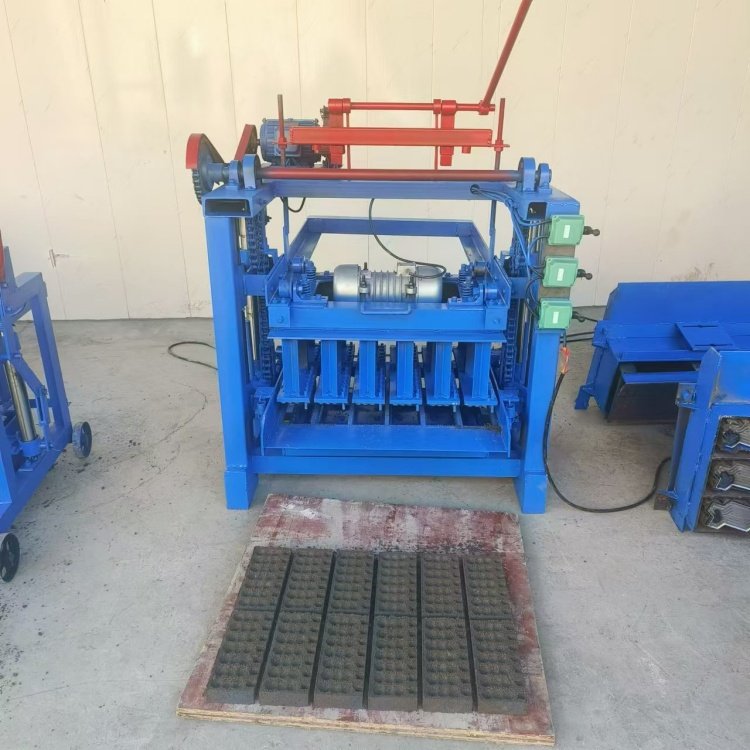 4-35 Fully automatic cement hollow brick making machinery concrete block machine brick making machine