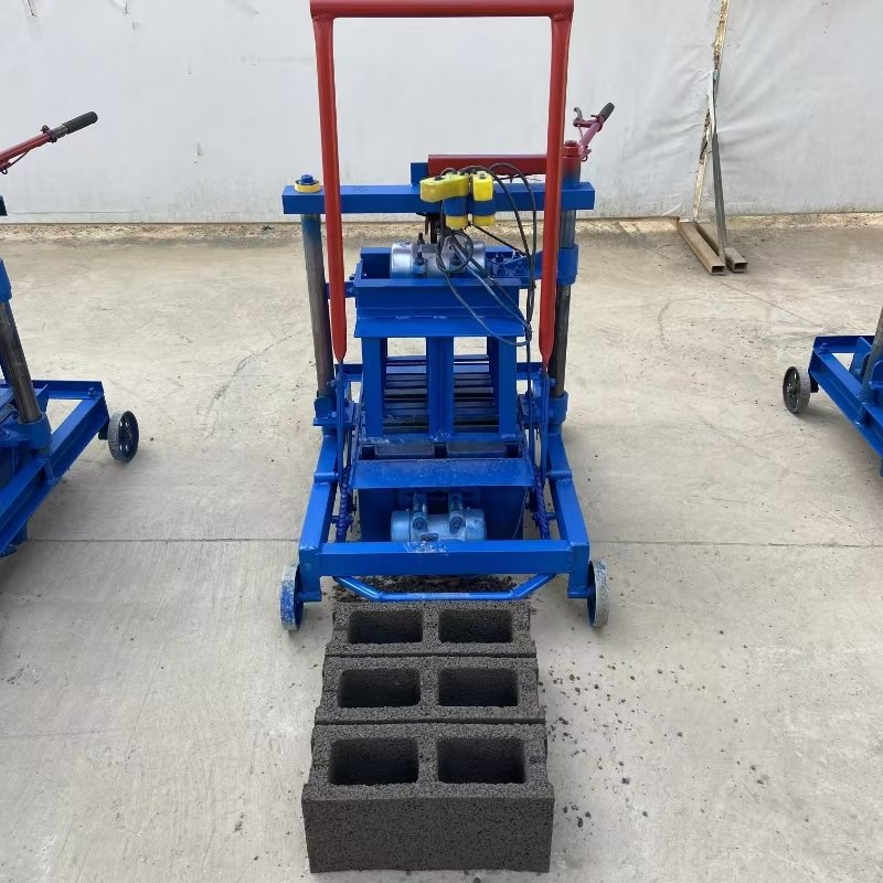 Cement sand brick forming maker machinery Hollow brick block making machine for sale