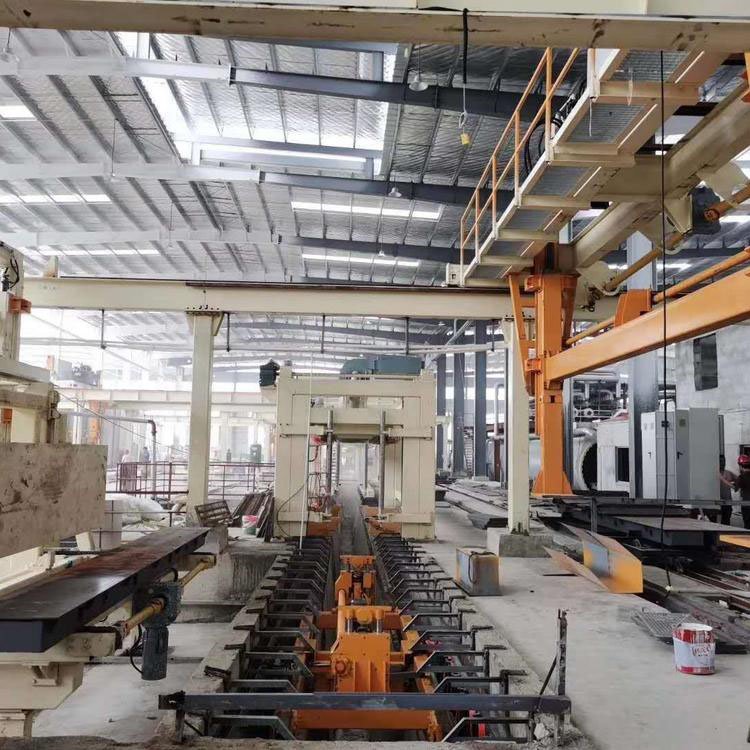 High efficiency and high quality aerated concrete block ALC block production line