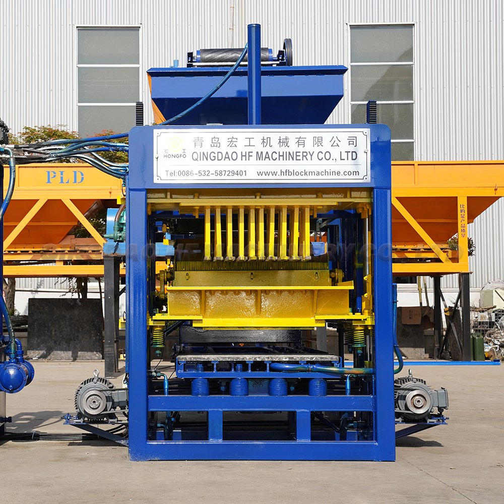 QT4-16 fully automatic face brick making machine south africa