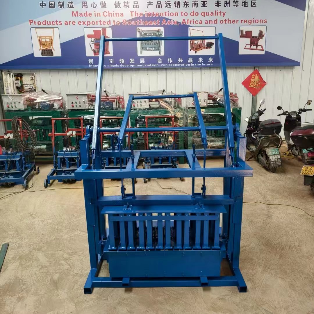 New Manual Interlocking Brick Making Machine for Construction Industries No Electric Power Needed-for Sand Raw Material