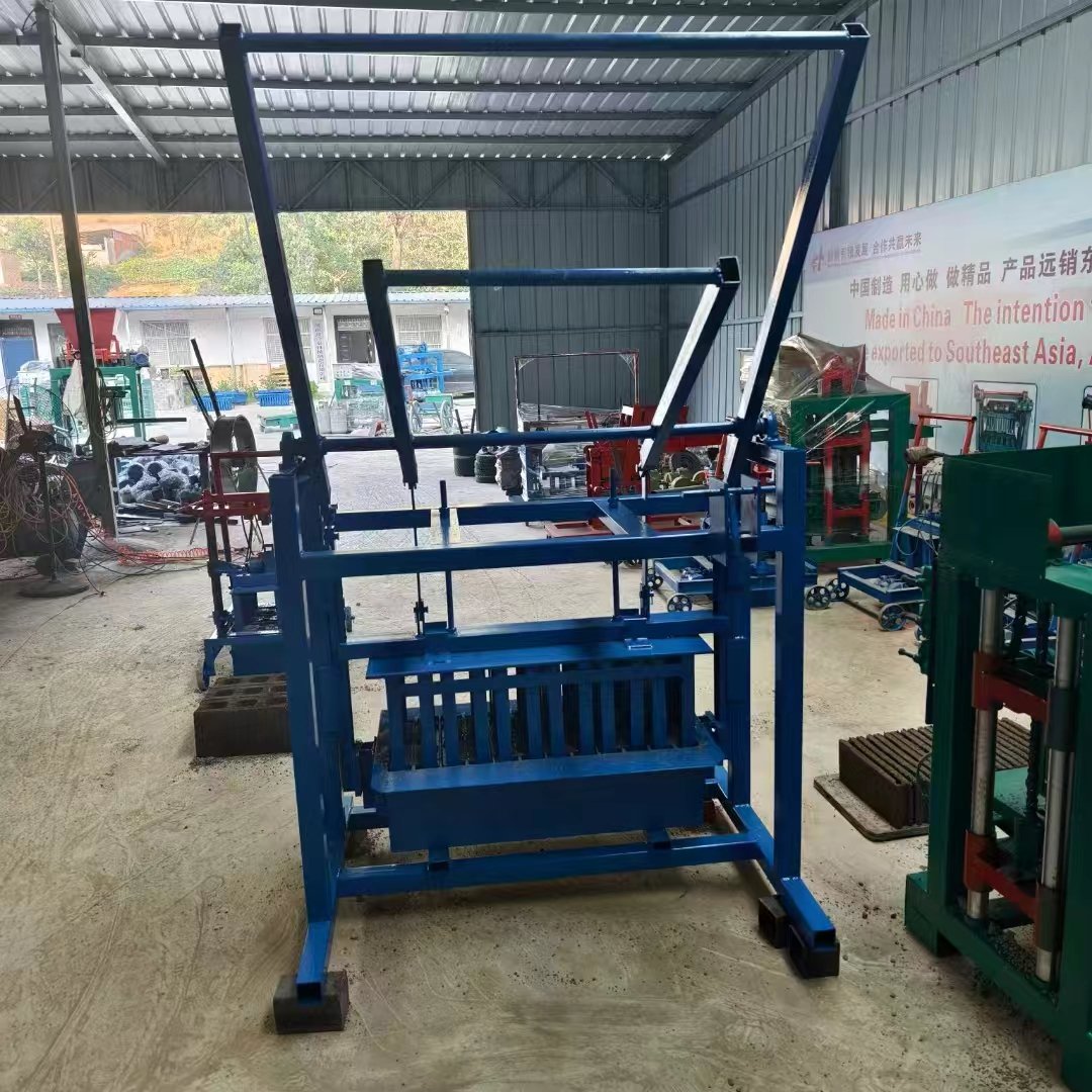 New Manual Interlocking Brick Making Machine for Construction Industries No Electric Power Needed-for Sand Raw Material