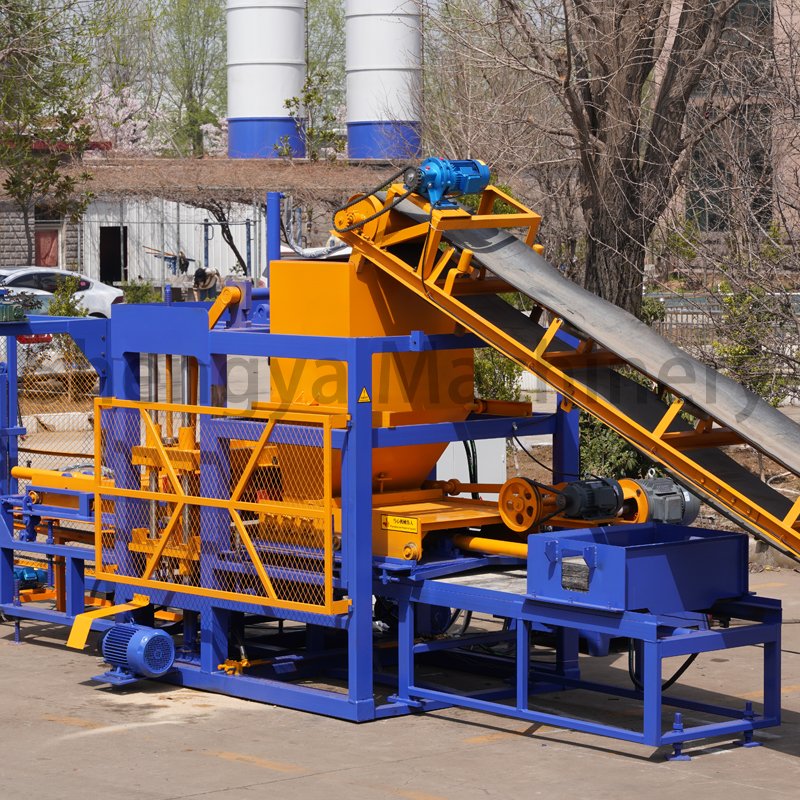 semi automatic fly ash brick making machine brick machine canada semi automatic hydraulic QT4-20