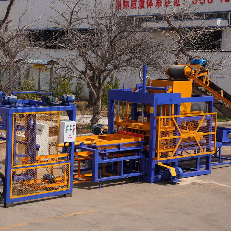 semi automatic fly ash brick making machine brick machine canada semi automatic hydraulic QT4-20