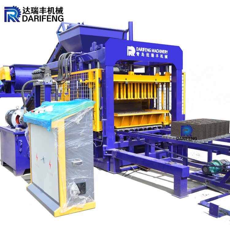 QT5-15 Good Quality Fully Automatic Block Machine Guaranteed Quality Making Hollow Block Machine For Sale
