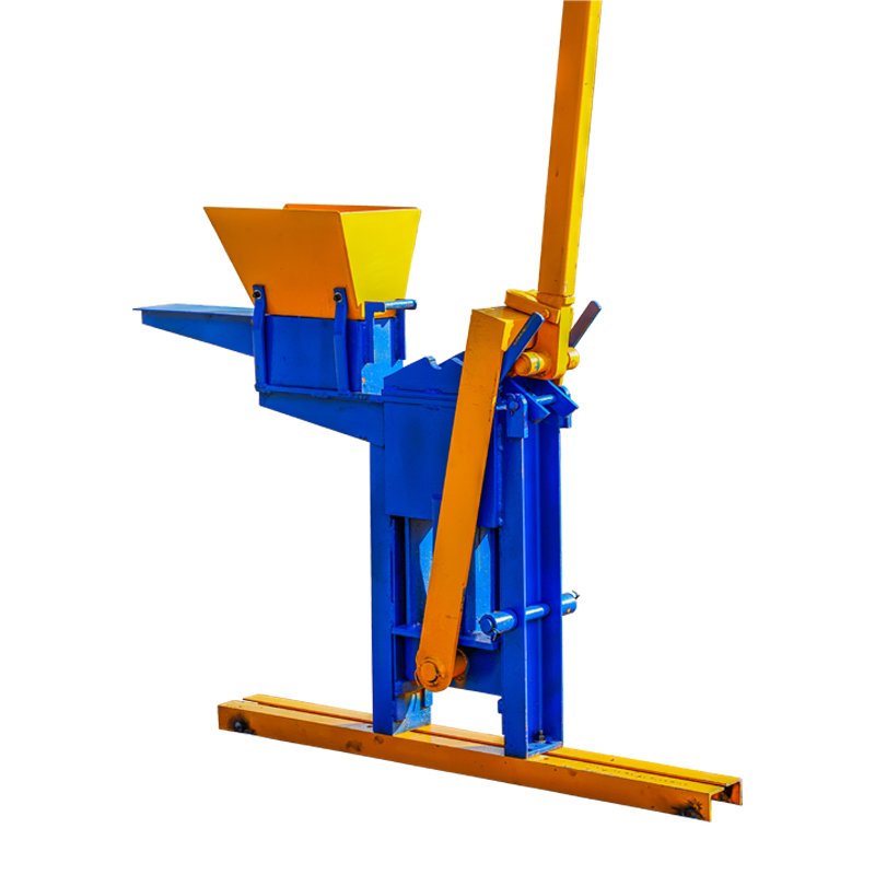 QMR2-40 Interlocking clay pressed brick machine manual compressed earth block making machine