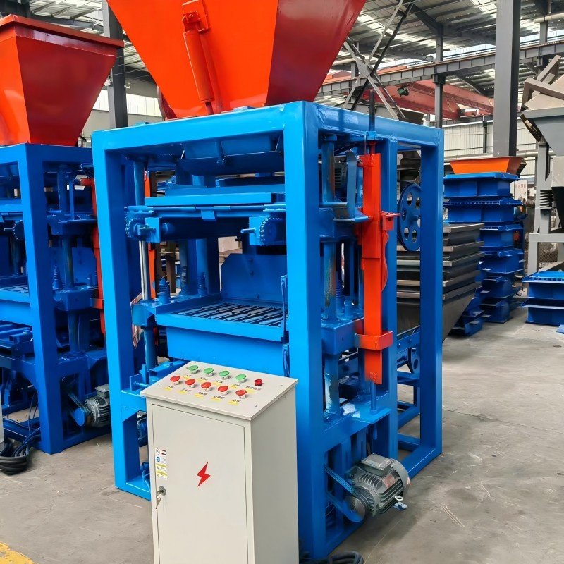 Economical and easy to operate BL4-35B semi-automatic cement block making machine hollow block machine